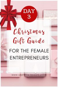 Christmas Gift Guide, Female CEO
