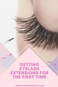 Eyelash Extension Before and After