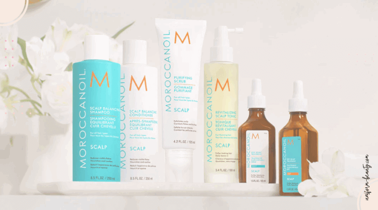 Moroccanoil, designed to soothe and hydrate dry, flaky scalp with argan oil and salicylic acid.