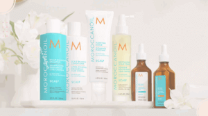 Moroccanoil, designed to soothe and hydrate dry, flaky scalp with argan oil and salicylic acid.