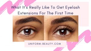 Eyelash Extensions Before and After